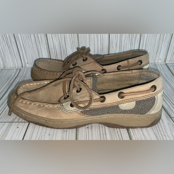 Kids Sperry Top Siders Boat Shoes Size 2.5 - Picture 6 of 9